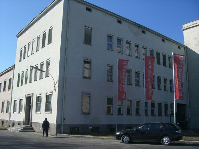 Fassade vor der Sanierung