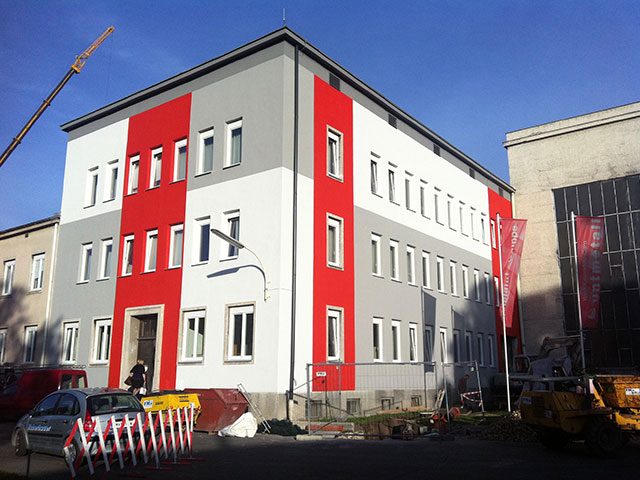 Fassade nach der Sanierung