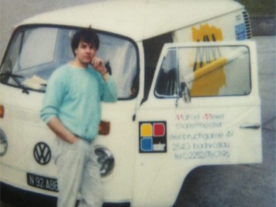 Marcel Meier in den Anfangsjahren